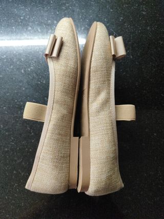 Zapatos niña Tizzas beige 35