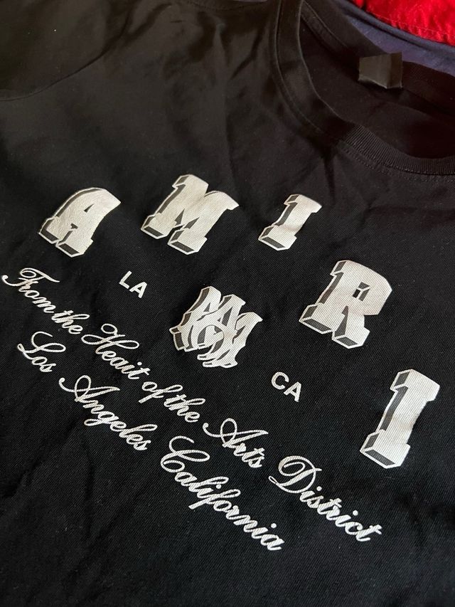 Camiseta Amiri negra - LA