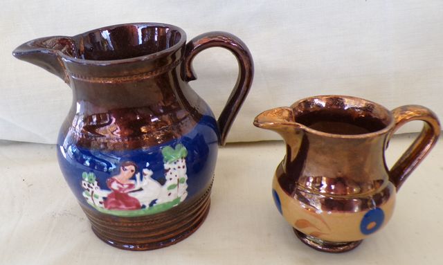 Jarras antiguas Lustroware