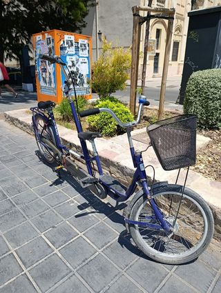 Alquiler de bicicleta tándem.