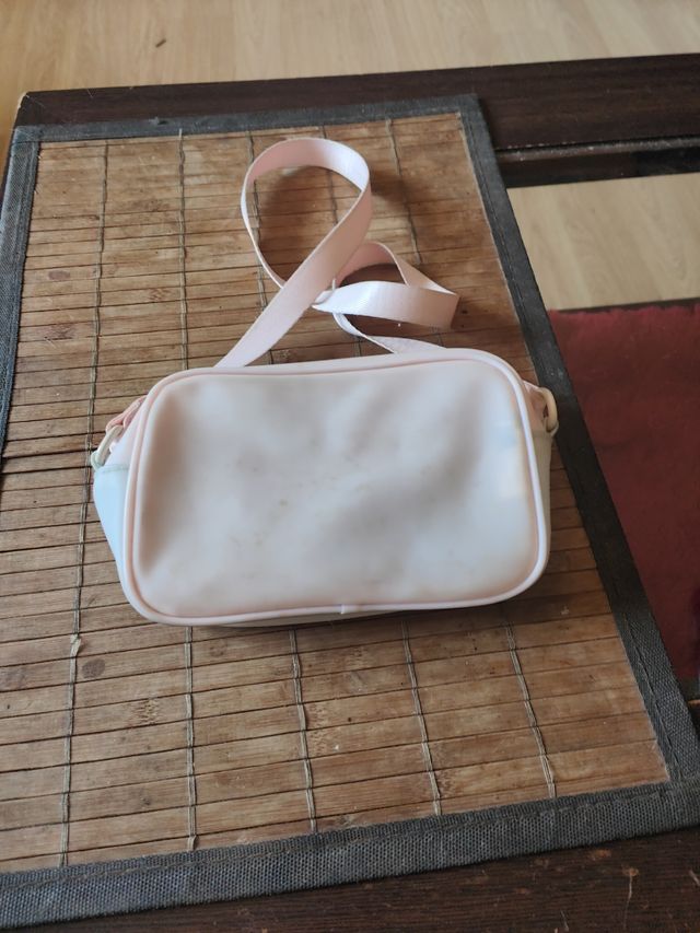 Bolso bandolera infantil rosa y azul