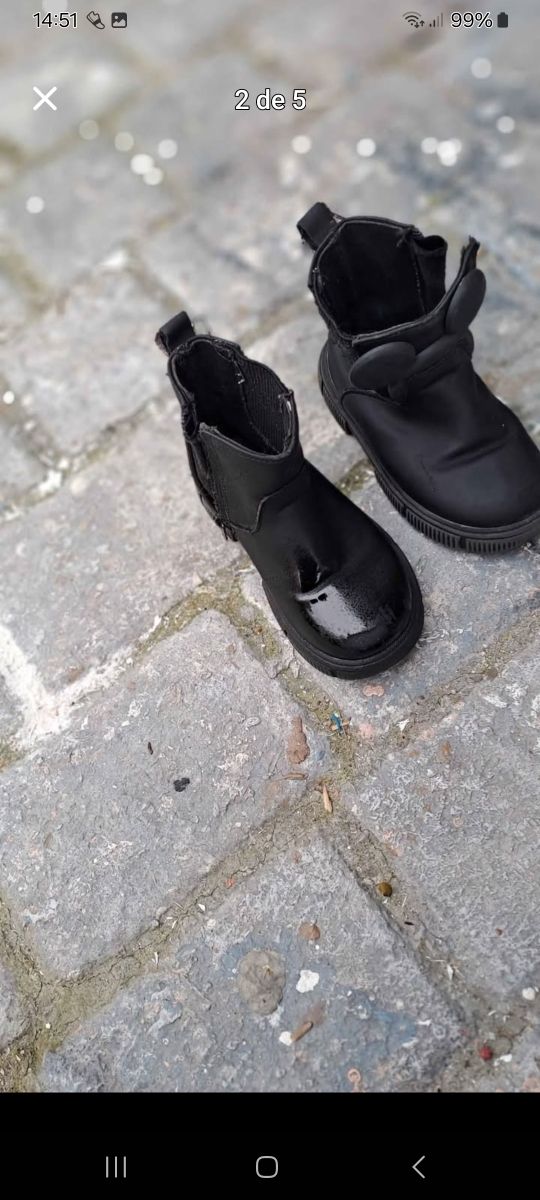 Botas Mickey Mouse niño talla 22