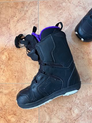 Tabla Snowboard Nitro + Botas Salomon 39