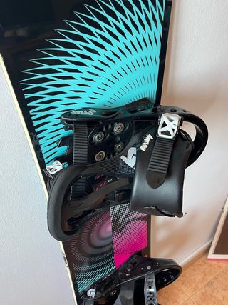 Tabla Snowboard Nitro + Botas Salomon 39