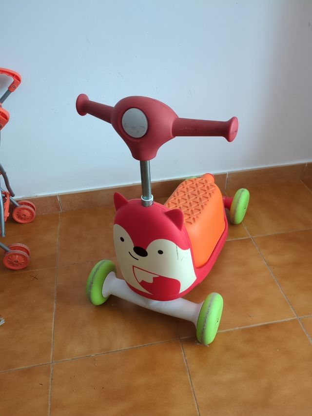 Patinete infantil y triciclo infantil. 2 en 1.