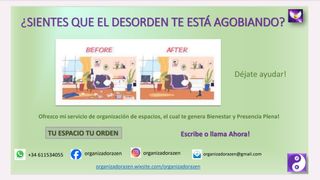 Organización de espacios