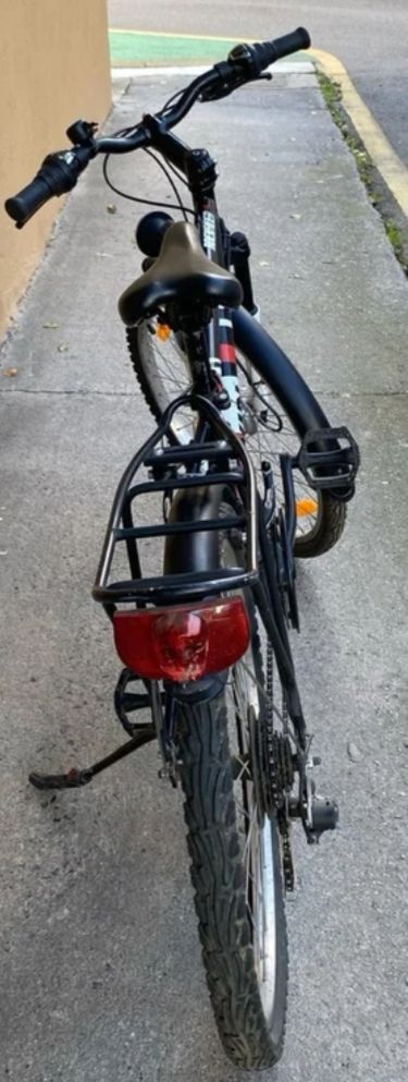 Bicicleta BTWIN Rockrider 540 24 24" dinamo NEXUS