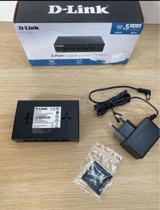 Switch DLink 5 puertos Gigabit nuevo