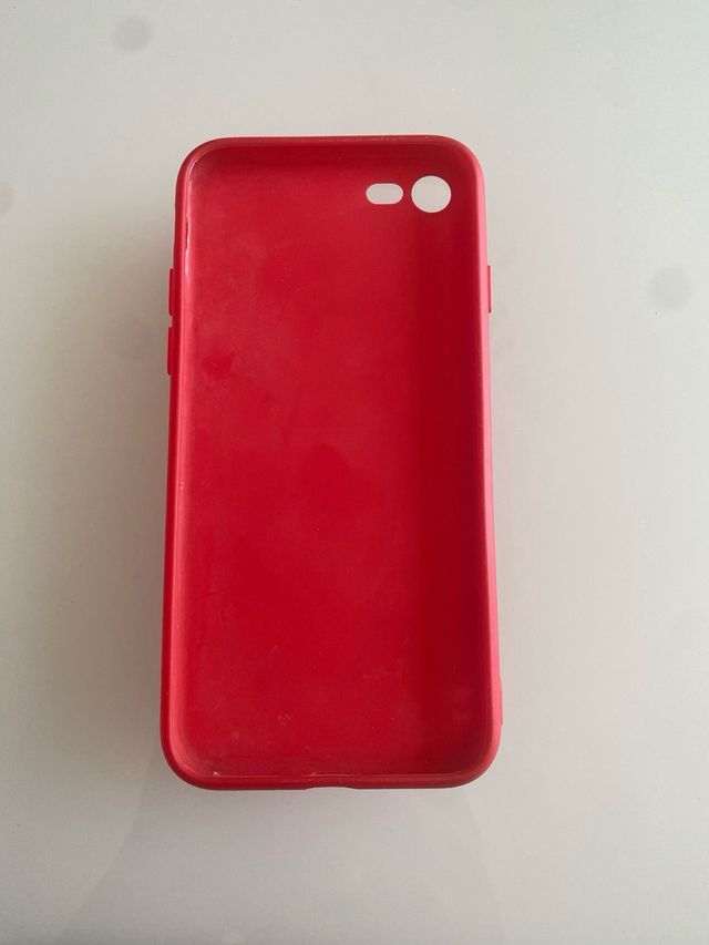Funda roja iPhone 8