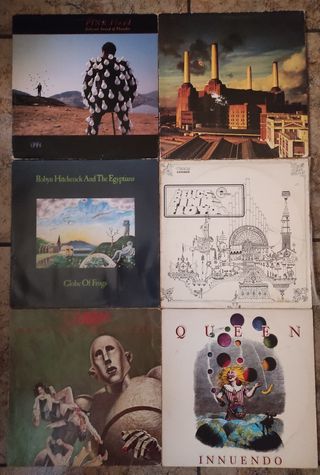 6 Vinilos Rock