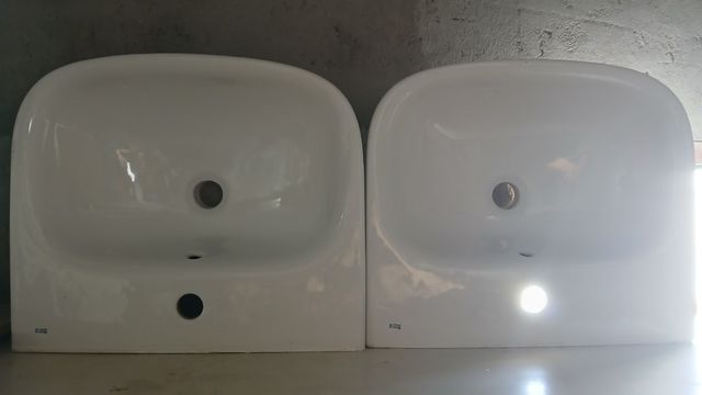 2 lavabi in ceramica