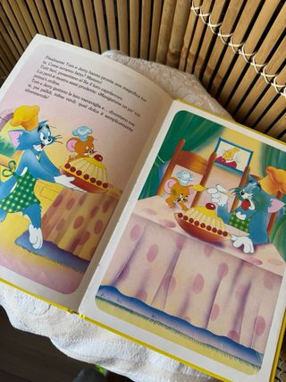 Tom & Jerry libro per bambini vintage