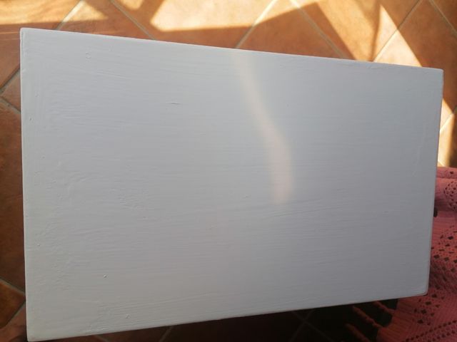 Mesitas noche blancas - 2 cajones