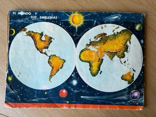 Álbum Colección Banderas, Monedas, Escudos, Mapas 