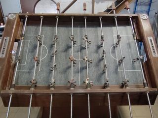 Futbolín para jugar en camping sala moteros etc