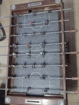 Futbolín para jugar en camping sala moteros etc
