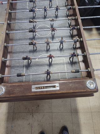 Futbolín para jugar en camping sala moteros etc