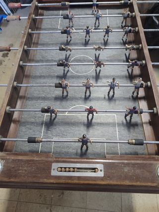 Futbolín para jugar en camping sala moteros etc