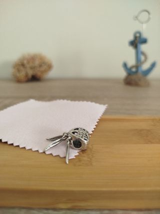 Charm plata corazón árbol vida