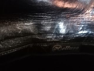 Borsa Welluso nera in pitone