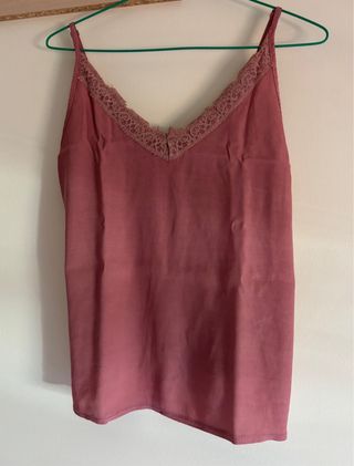 Blusa con encaje