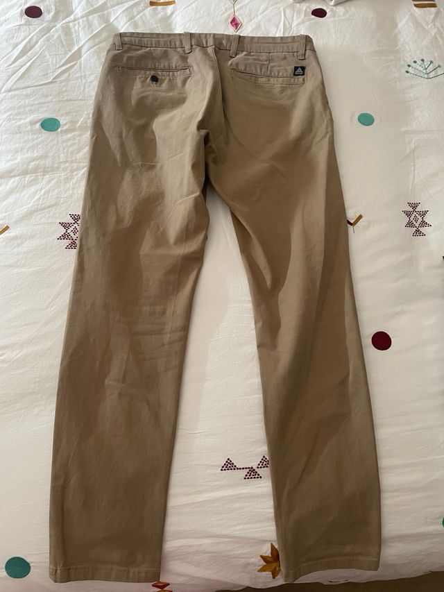 Pantalones Zara beige hombre 44
