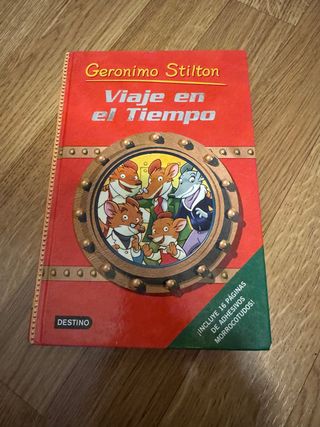 LIBRO Gerónimo Stilton Viaje en el Tiempo