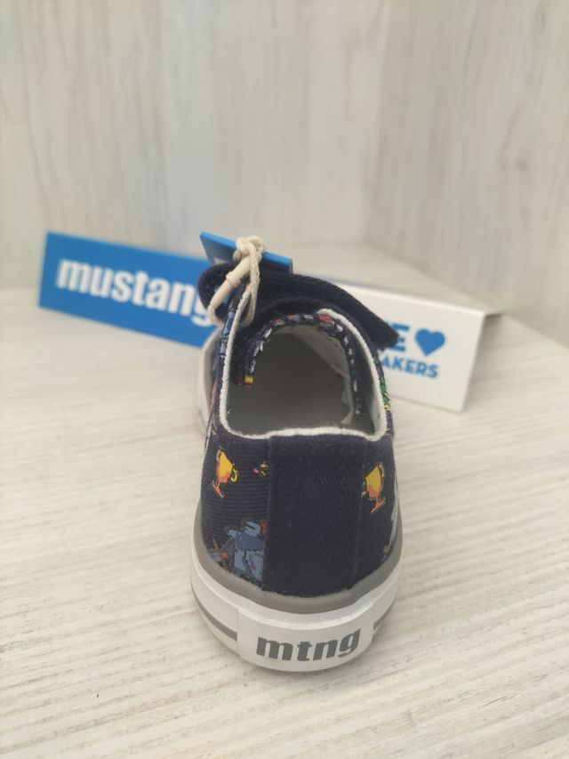 Zapatillas Mustang niño talla 21