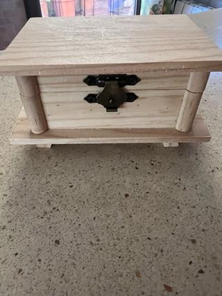 Cajita madera vintage
