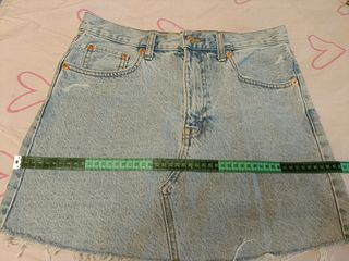 Mini Falda Vaquera Mango - Talla S