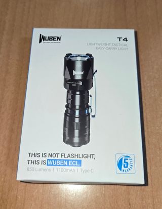 Wuben T4 Linterna Táctica *NUEVA*