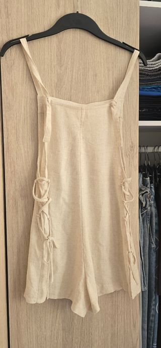 Mono corto Stradivarius beige - talla S