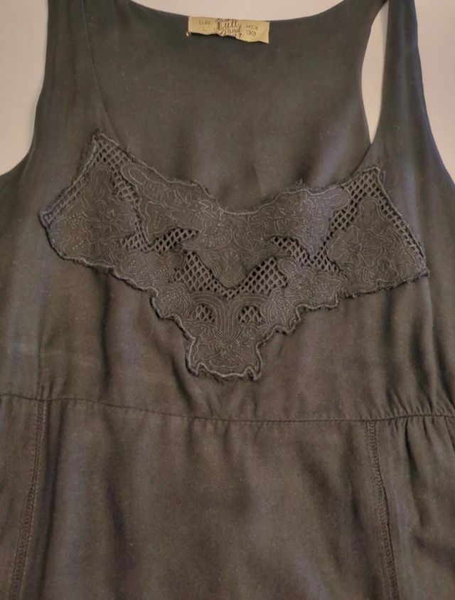 Vestido negro Pull&Bear