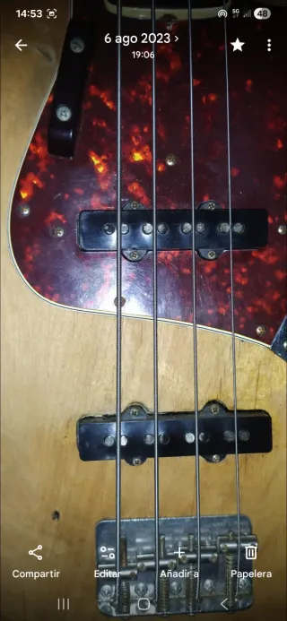 Bajo Fender Jazz Bass 70