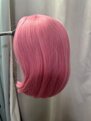 Peluca rosa bob