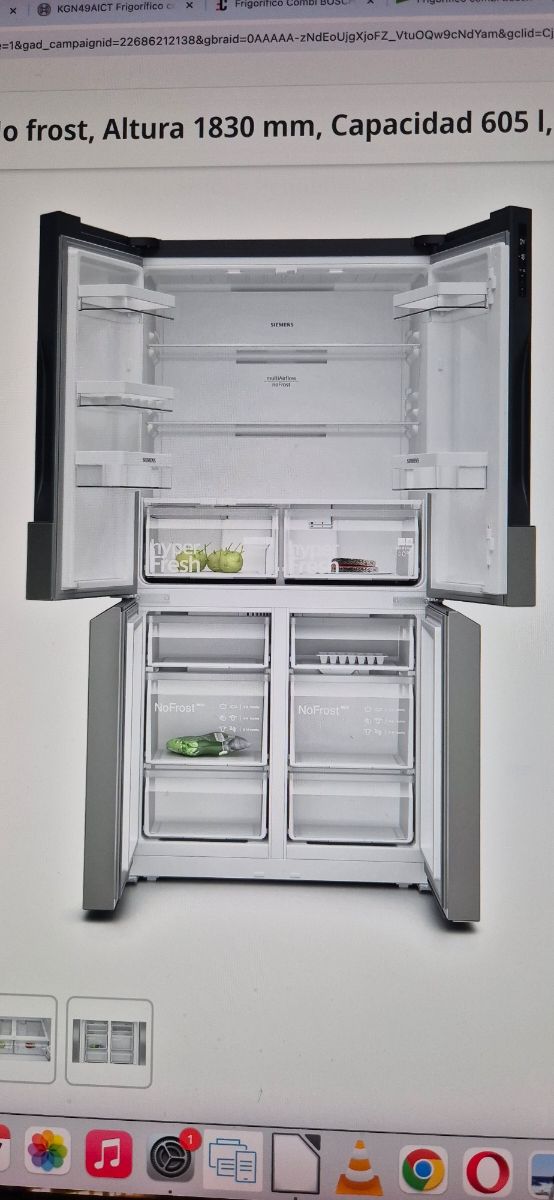 Nevera Siemens KF96NVPEA Americana