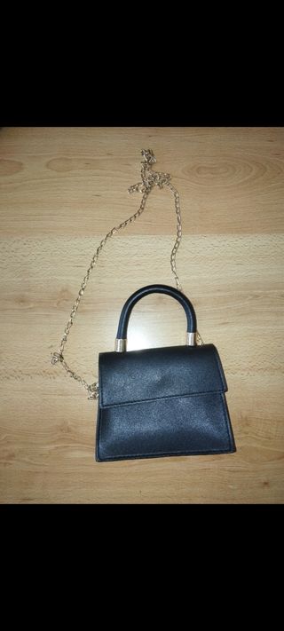 Bolso negro fiesta - mini