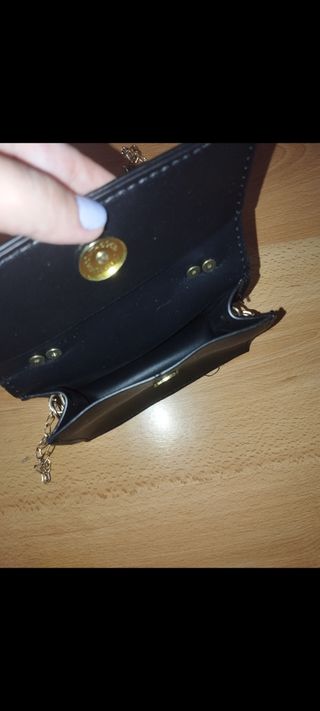 Bolso negro fiesta - mini