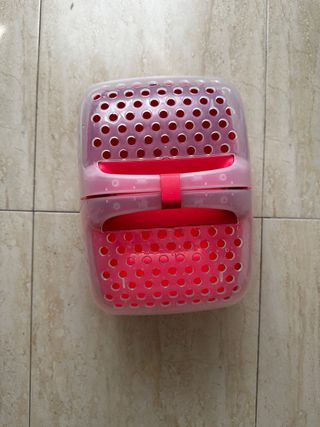 Transportín mascotas pequeño rosa