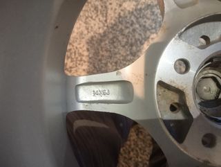 Llantas 14"x6J - 4 unidades