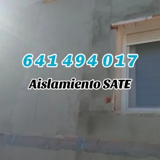 Fachadas,sate,monocapa,enlucido,corcho proyectado