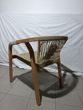 Silla de jardín Sklum Dubai - Madera Acacia Maciza