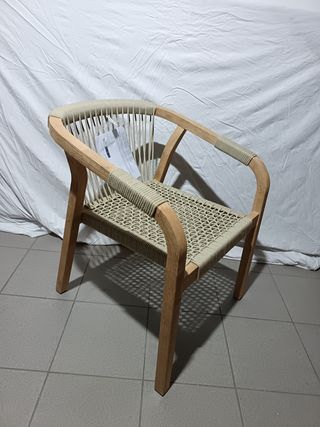 Silla de jardín Sklum Dubai - Madera Acacia Maciza