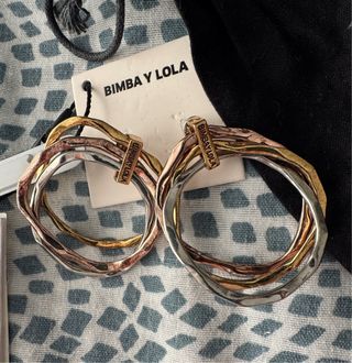 Pendientes Bimba y Lola - triple aros