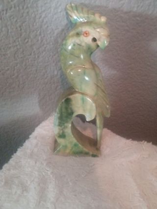 Figura loro alabastro verde