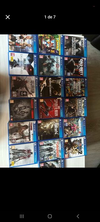 18 Juegos PS4 (PlayStation 4) 100€