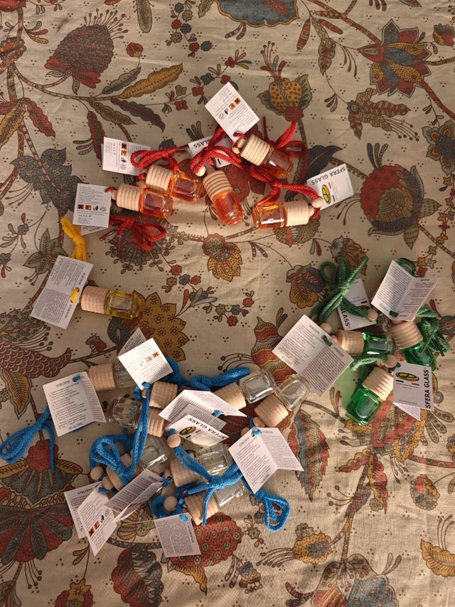 Sfera Glass profumatori x auto