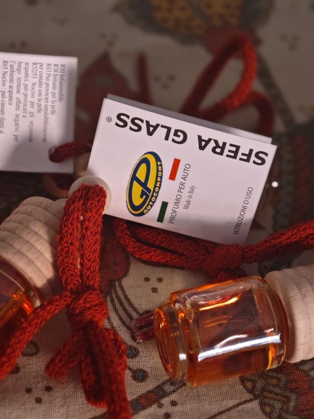 Sfera Glass profumatori x auto