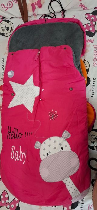  Ve do 3 Saco silla bebé Kids Zone rosa