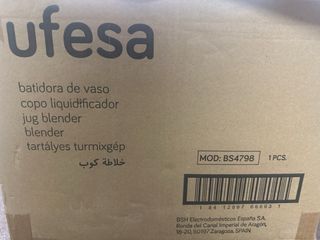 Batidora Ufesa BS4798